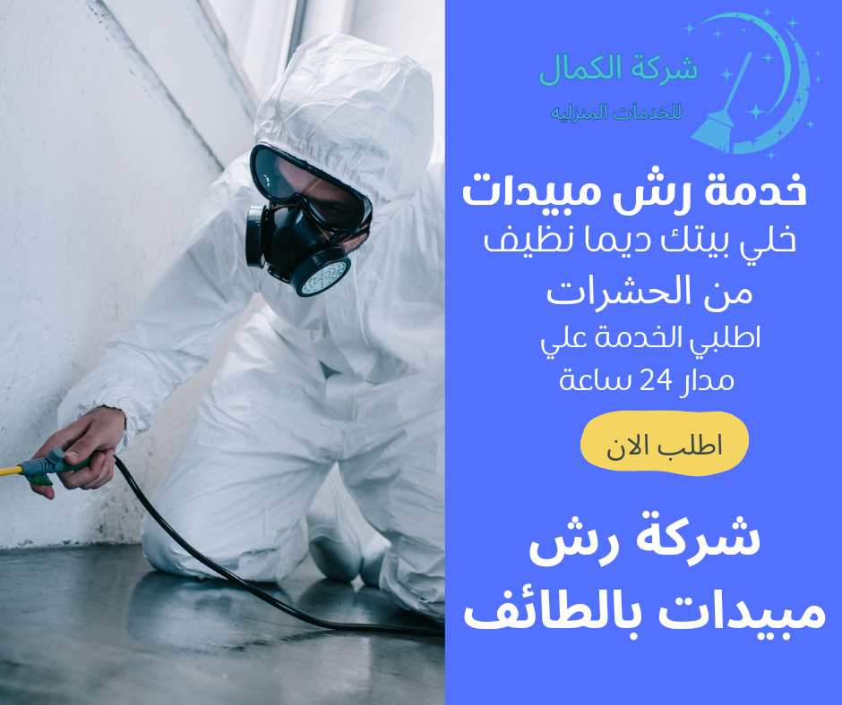 شركة رش مبيدات بالطائف - الحل الأمثل لمكافحة الآفات